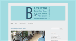 Desktop Screenshot of bcoxroofing.com